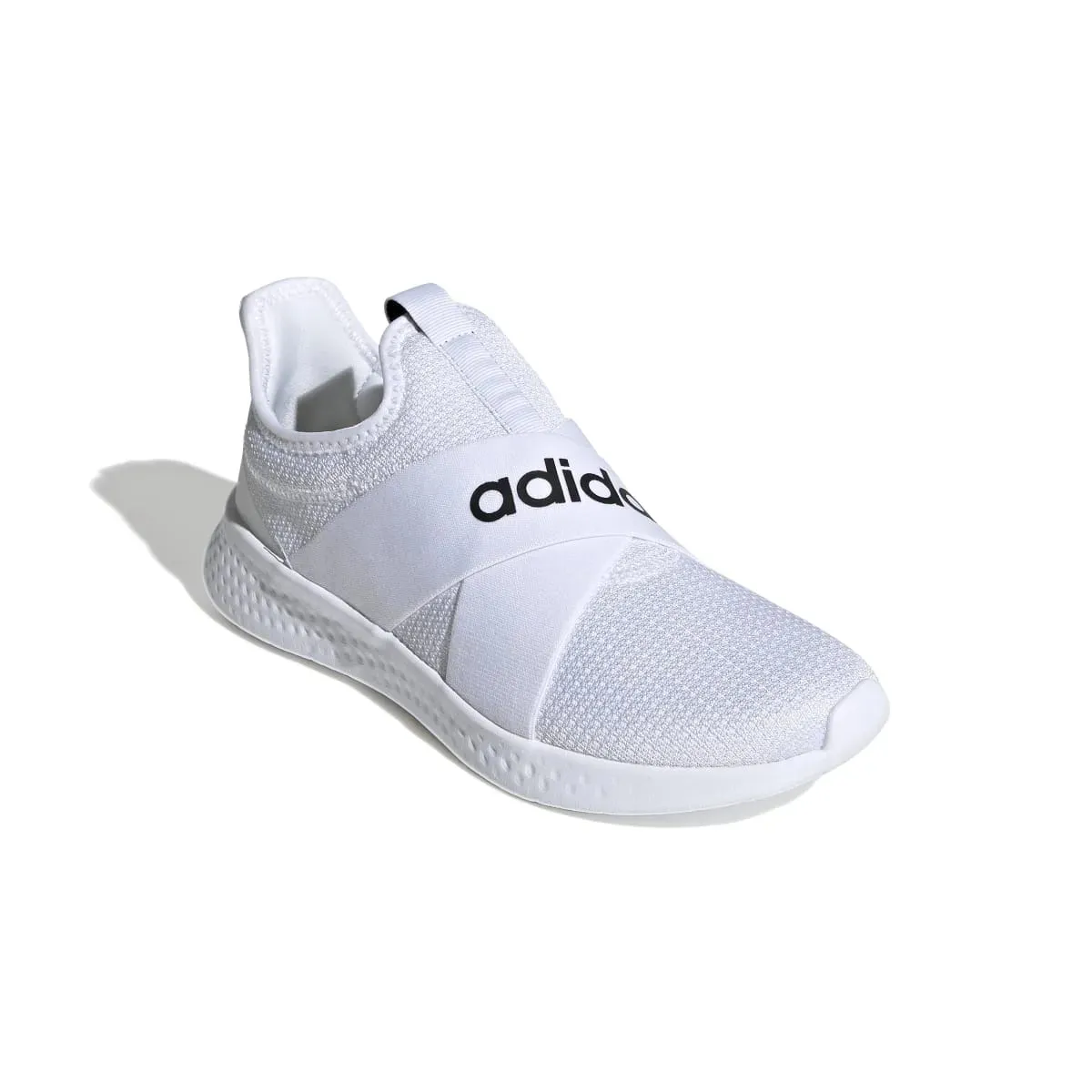 ADIDAS White Textile Running Shoes