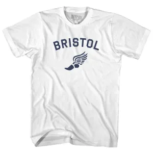 Bristol Running Track Winged Foot-Youth Cotton T-shirt