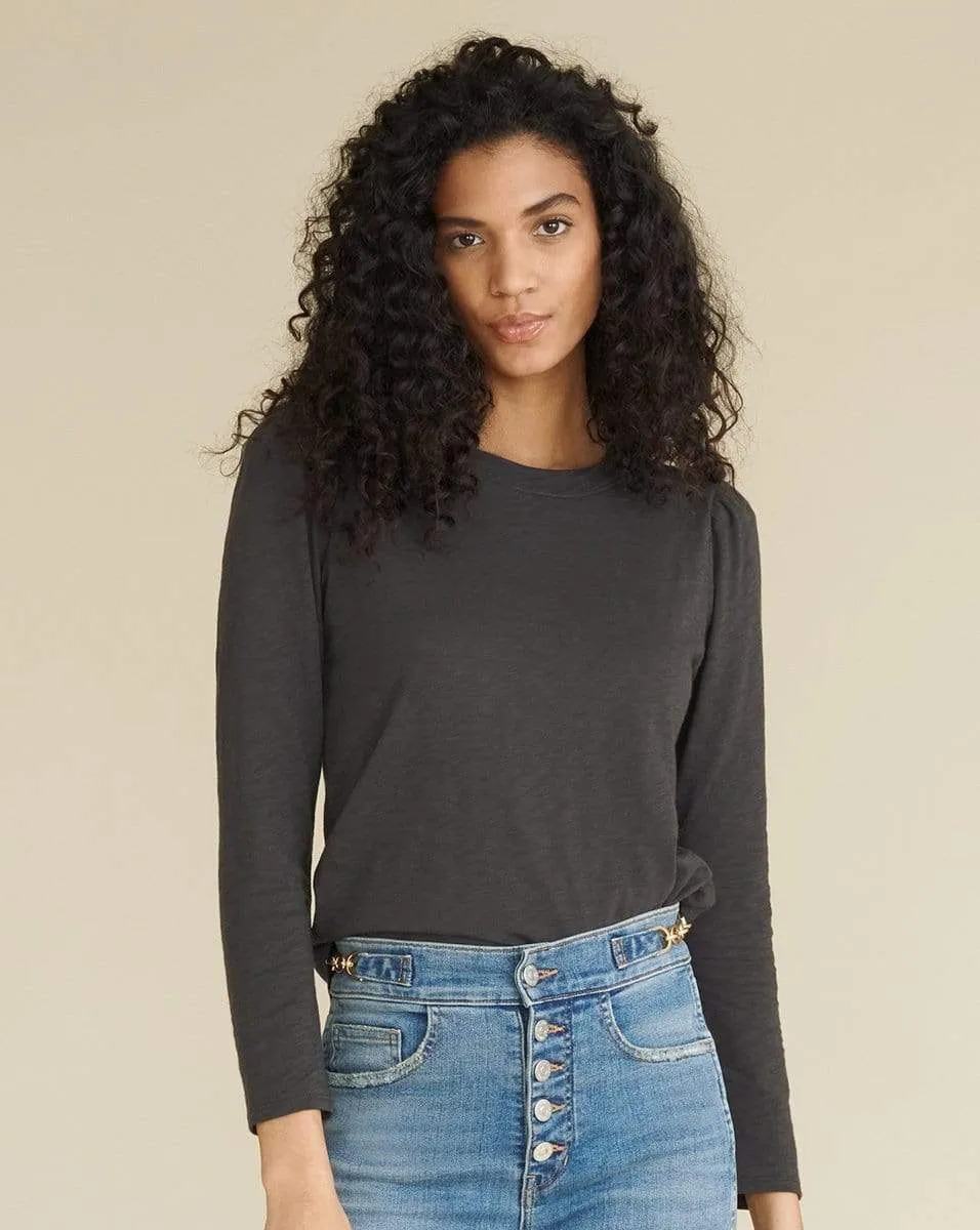 Charcoal Mason Baseball Tee