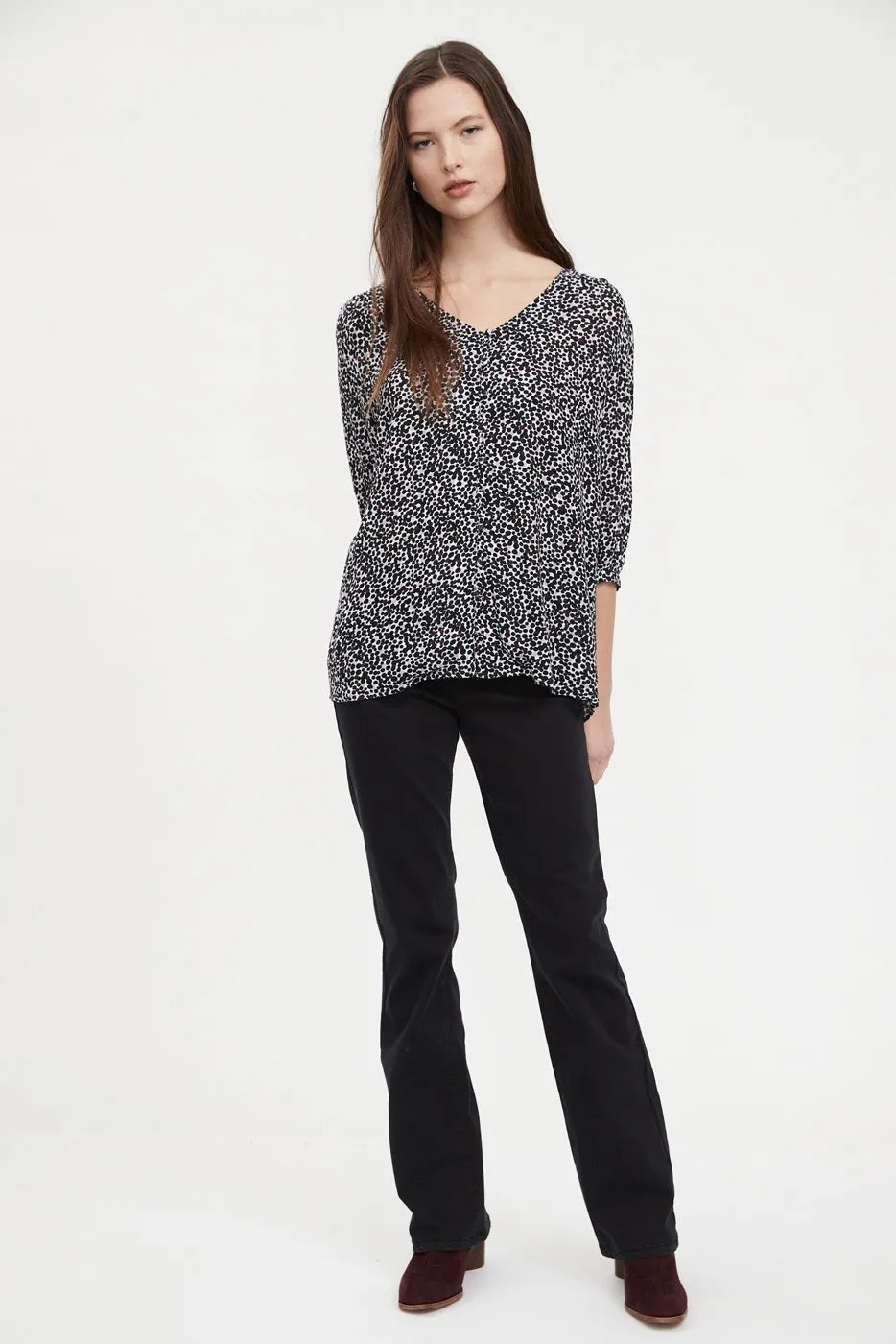 FDJ French Dressing Christina Bootcut Jean 5290511-BLK Black
