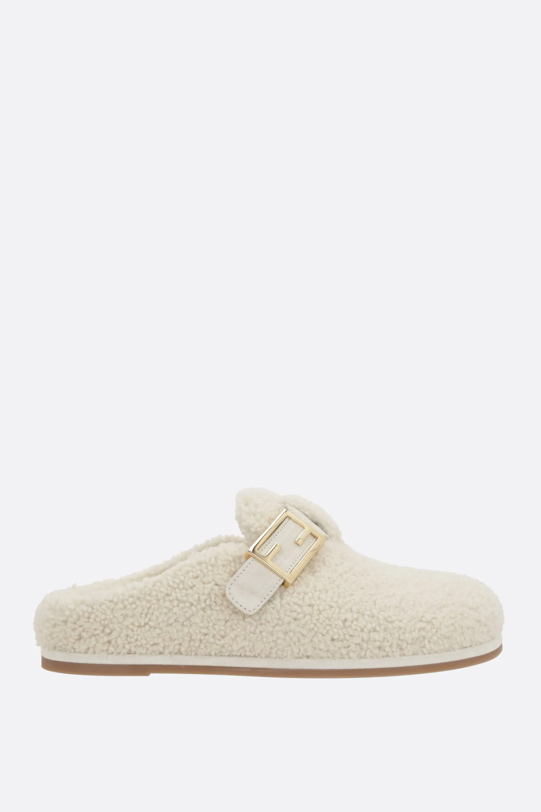 Feel Shearling Footbed Mules