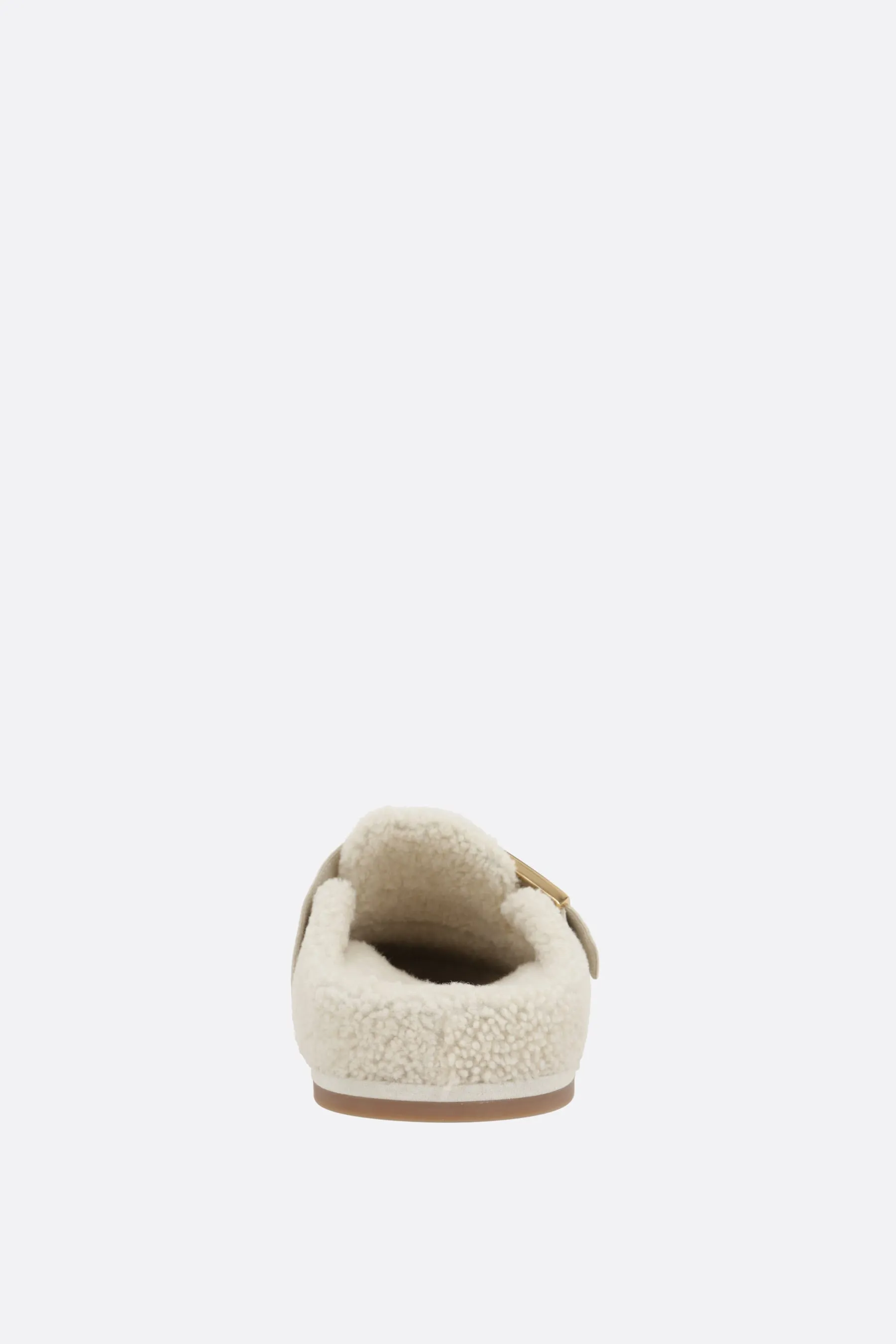 Feel Shearling Footbed Mules