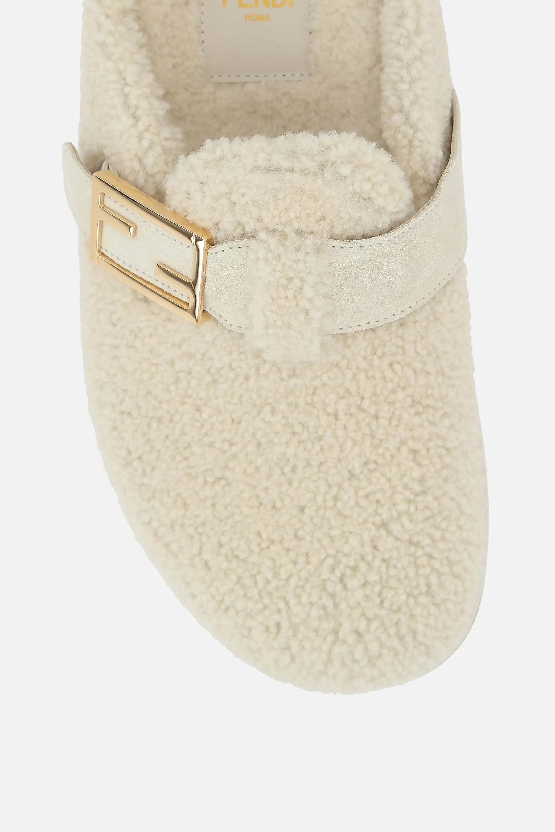 Feel Shearling Footbed Mules