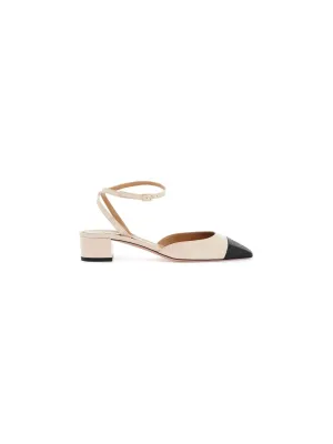 French Flirt Two-Tone Leather Pumps