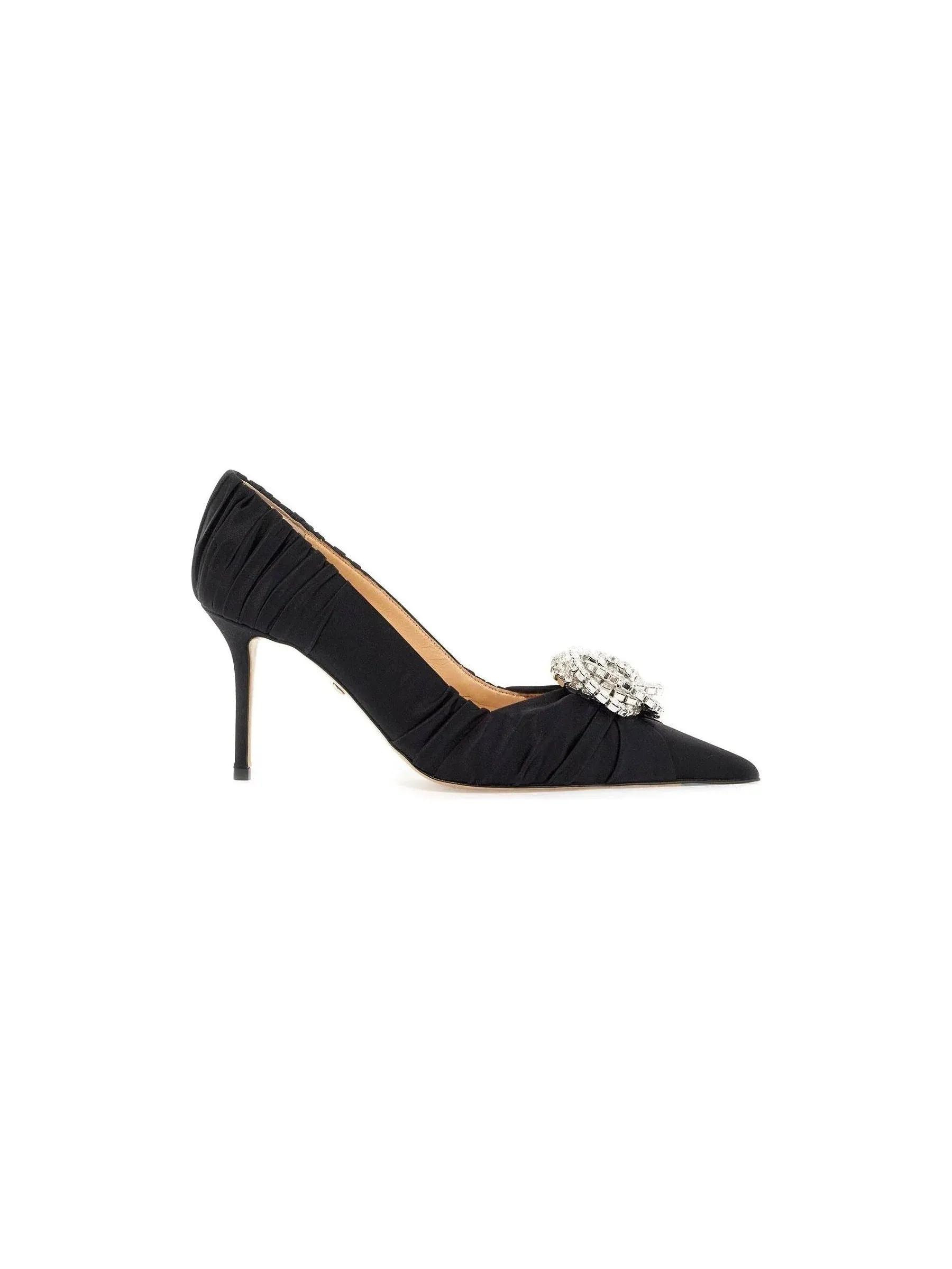 Galaxy Satin High-Heeled Pumps