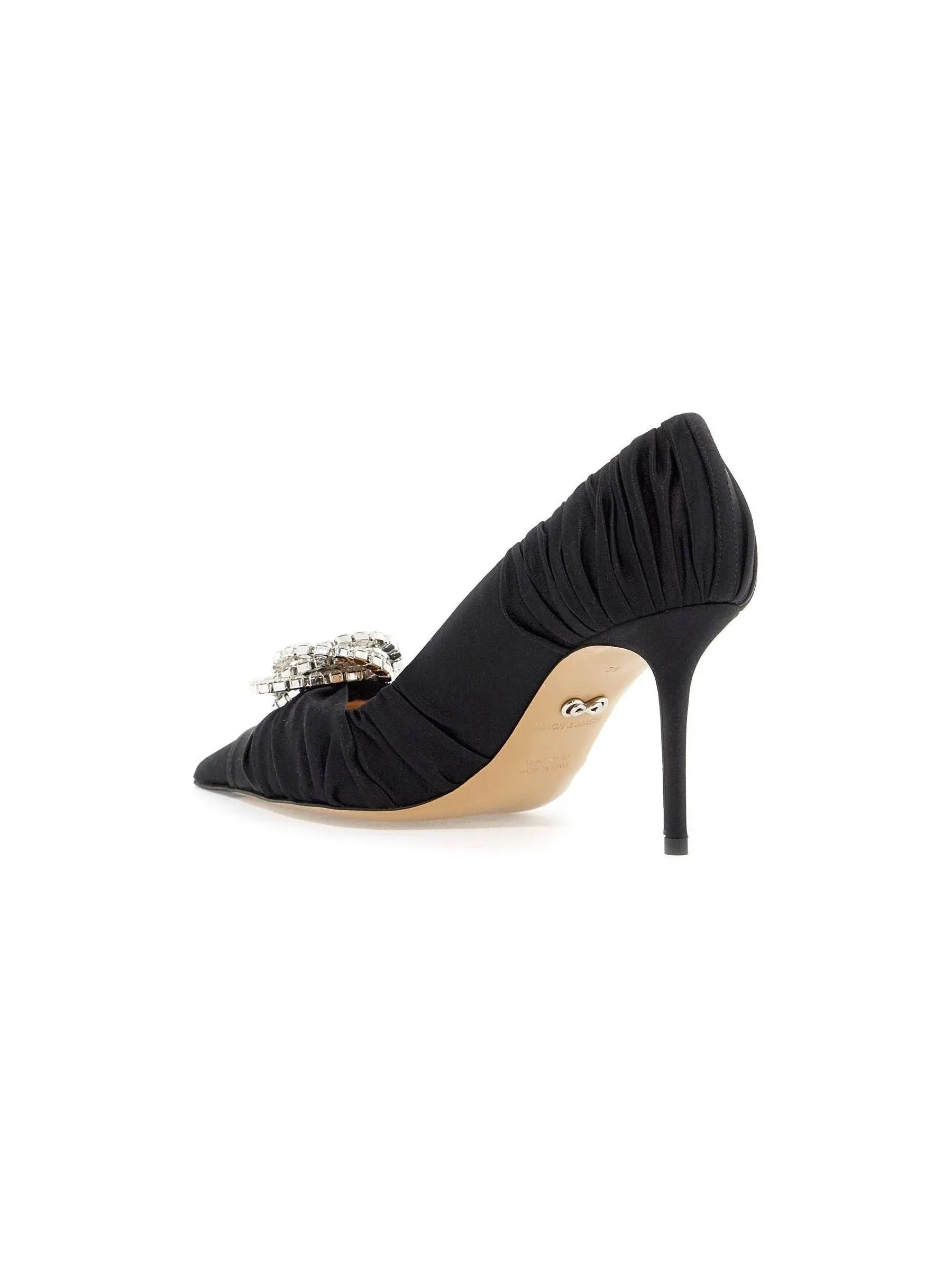 Galaxy Satin High-Heeled Pumps