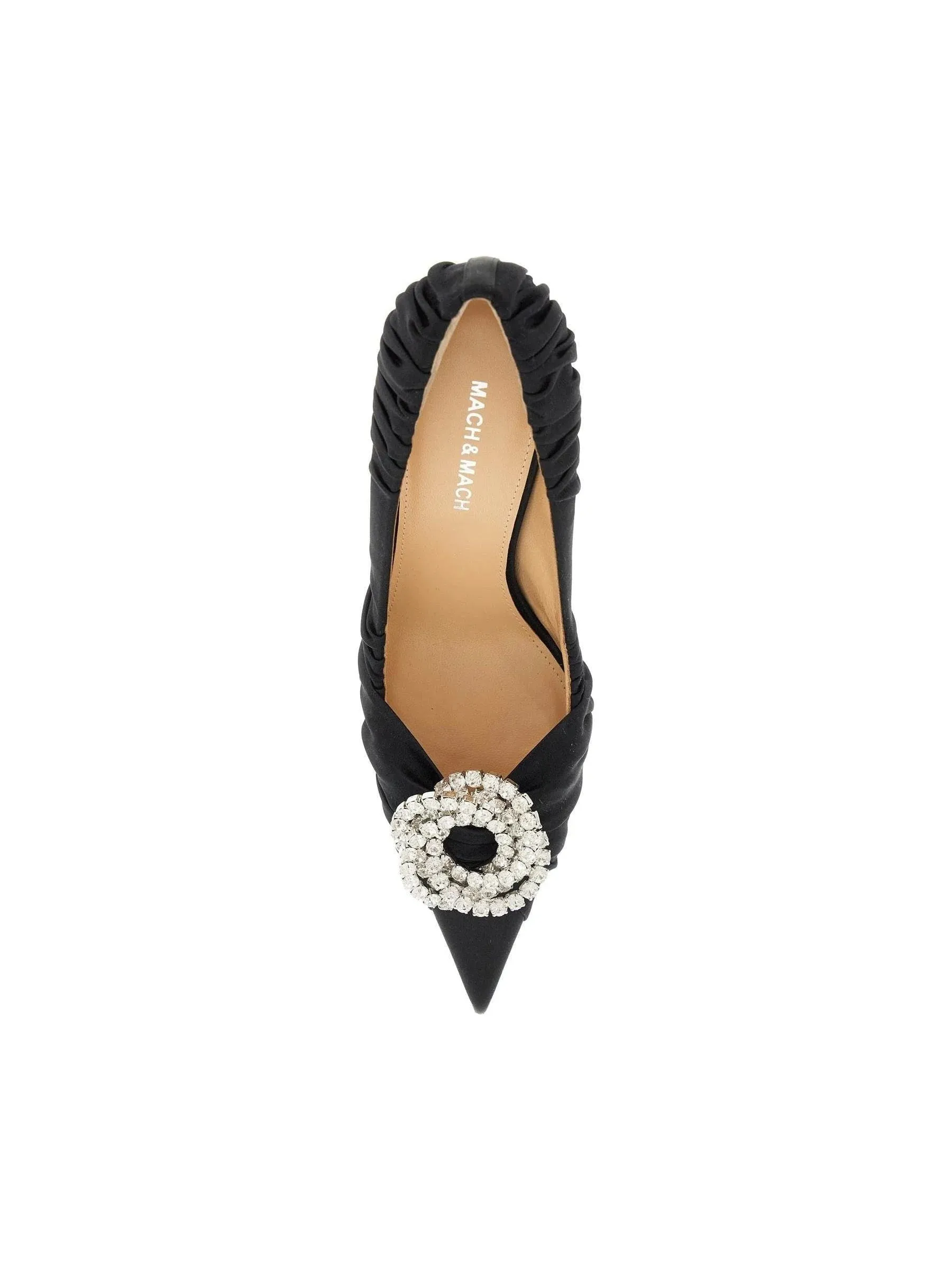 Galaxy Satin High-Heeled Pumps