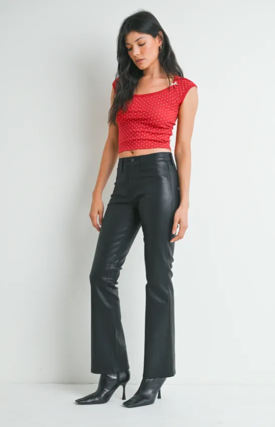 Just Black Jeans The Midrise Slim Bootcut