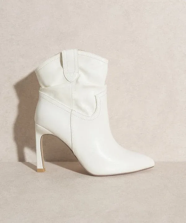 Katie Slim Heel Booties