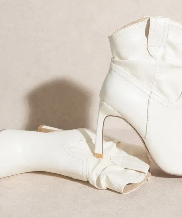 Katie Slim Heel Booties