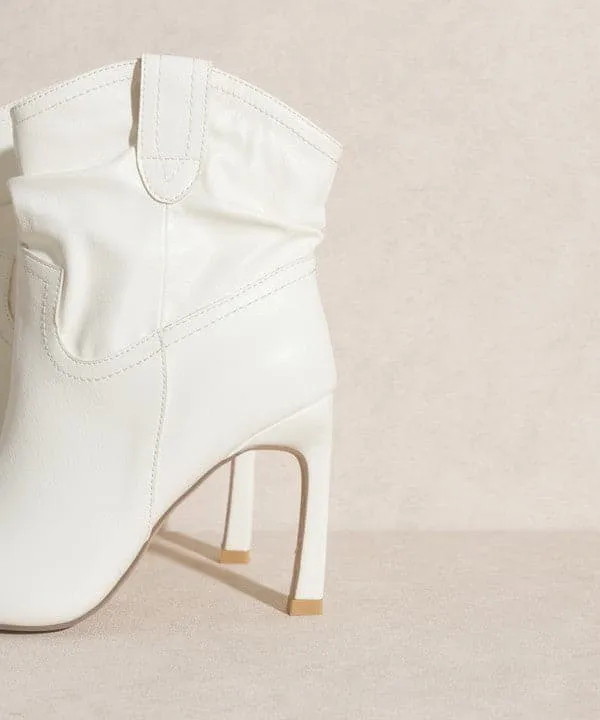 Katie Slim Heel Booties
