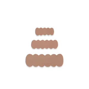Leather - Sienna Scallop Snap Clip