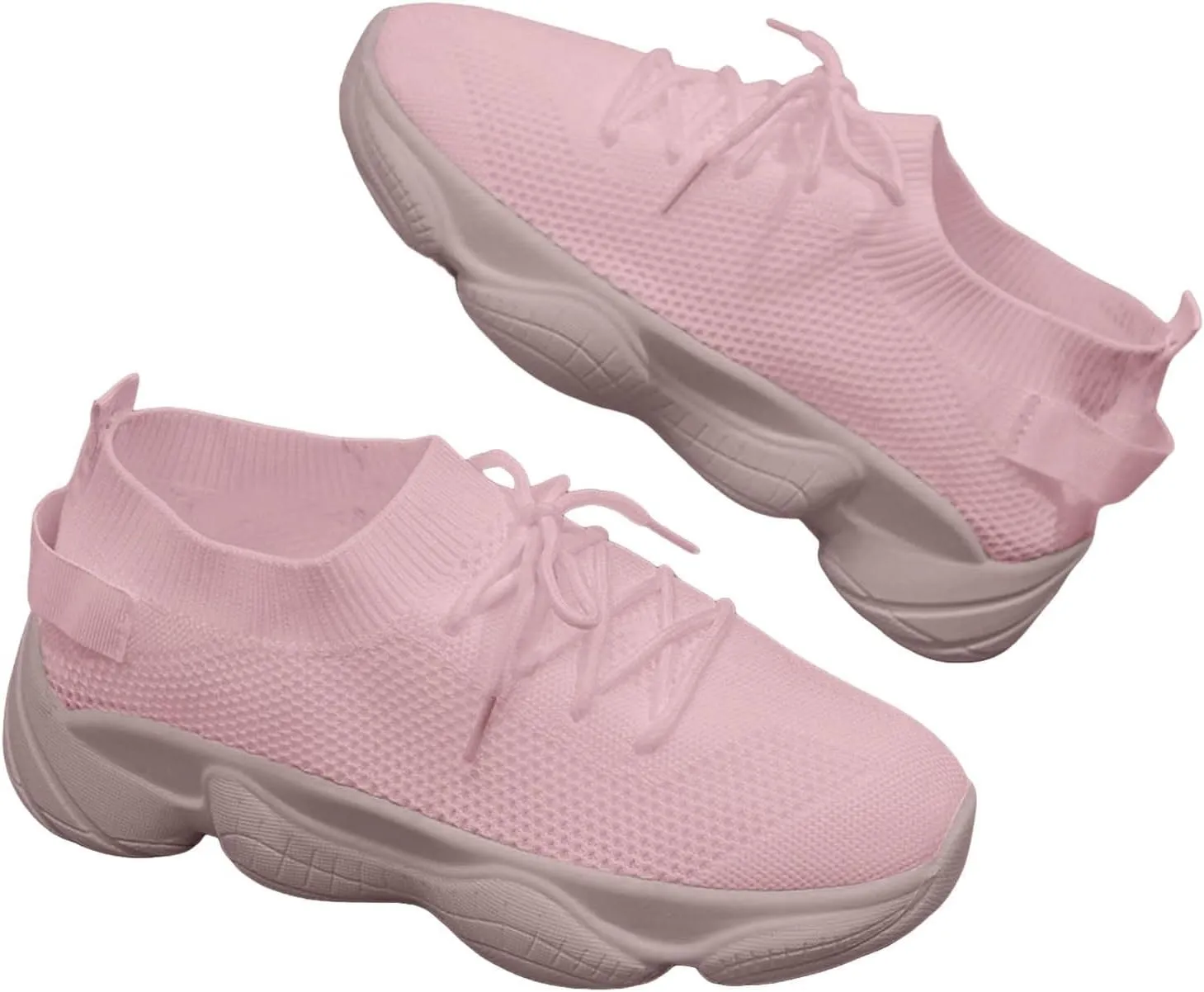 Mesh Slip On Black Non Slip Shoes for Women, Work Shoes & Restaurant Sneakers - Comfortable Gym Workout Work