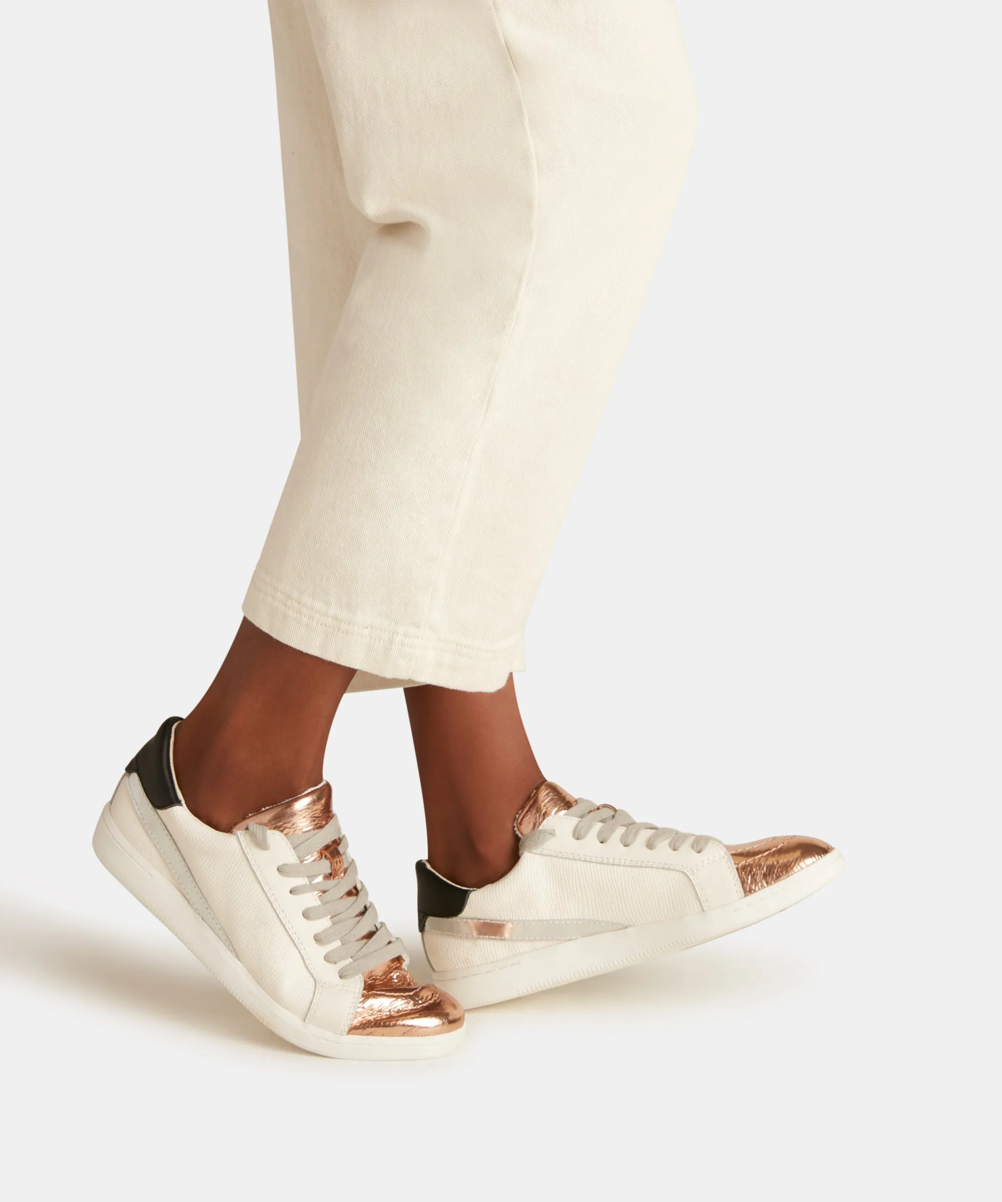 NINO SNEAKERS COPPER WHITE re:vita