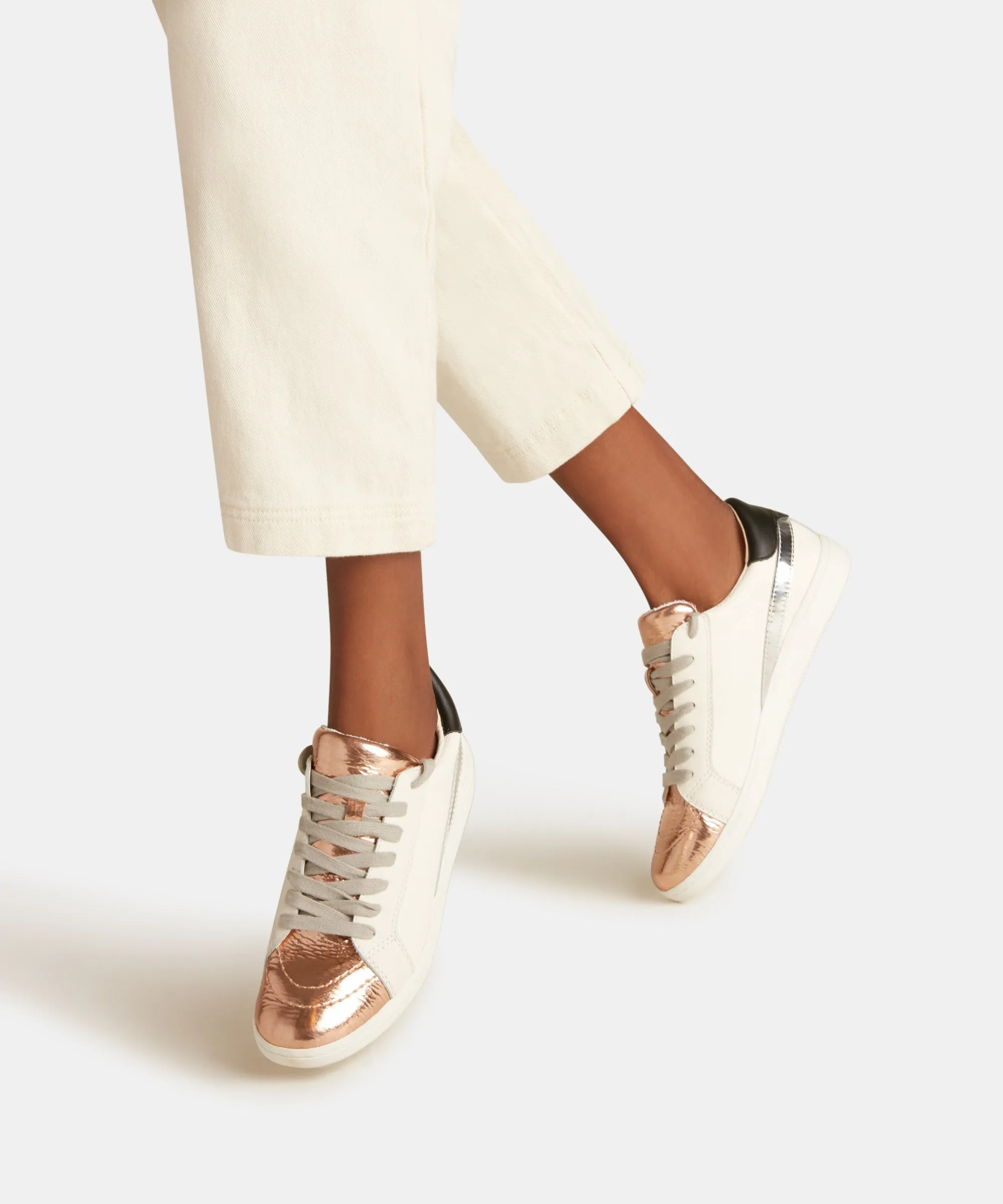 NINO SNEAKERS COPPER WHITE re:vita