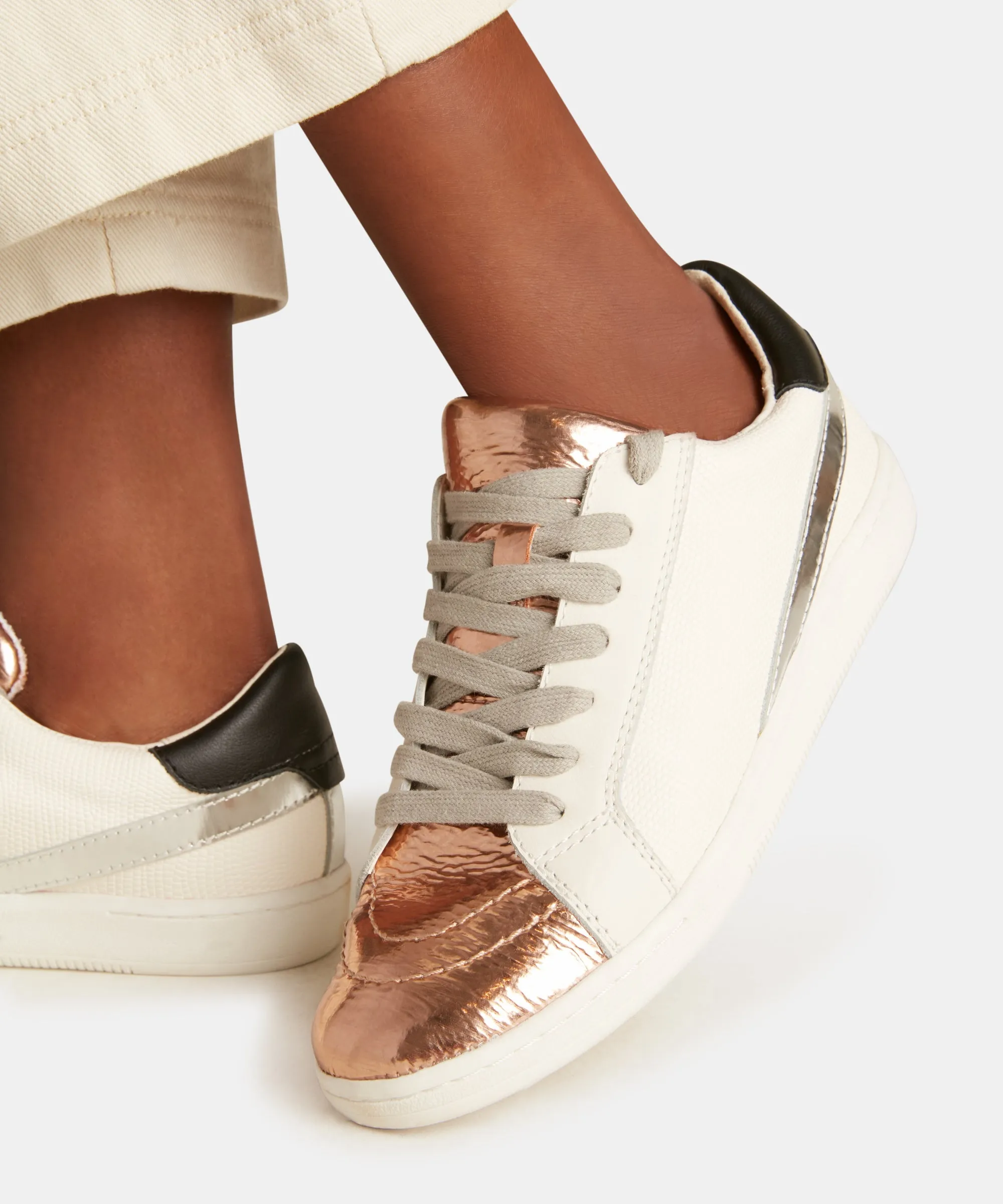 NINO SNEAKERS COPPER WHITE re:vita