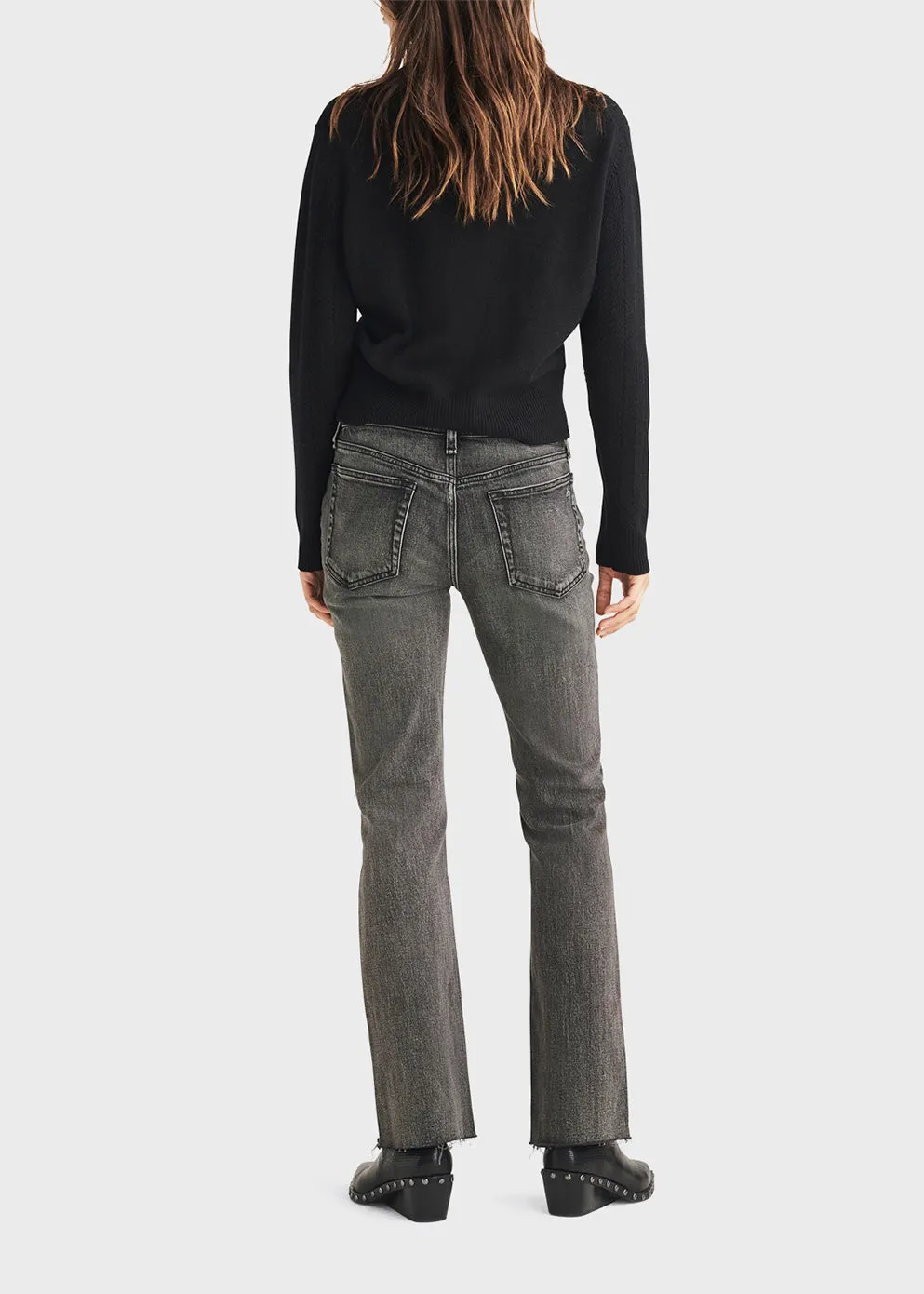 Peyton Mid-Rise Bootcut Jeans