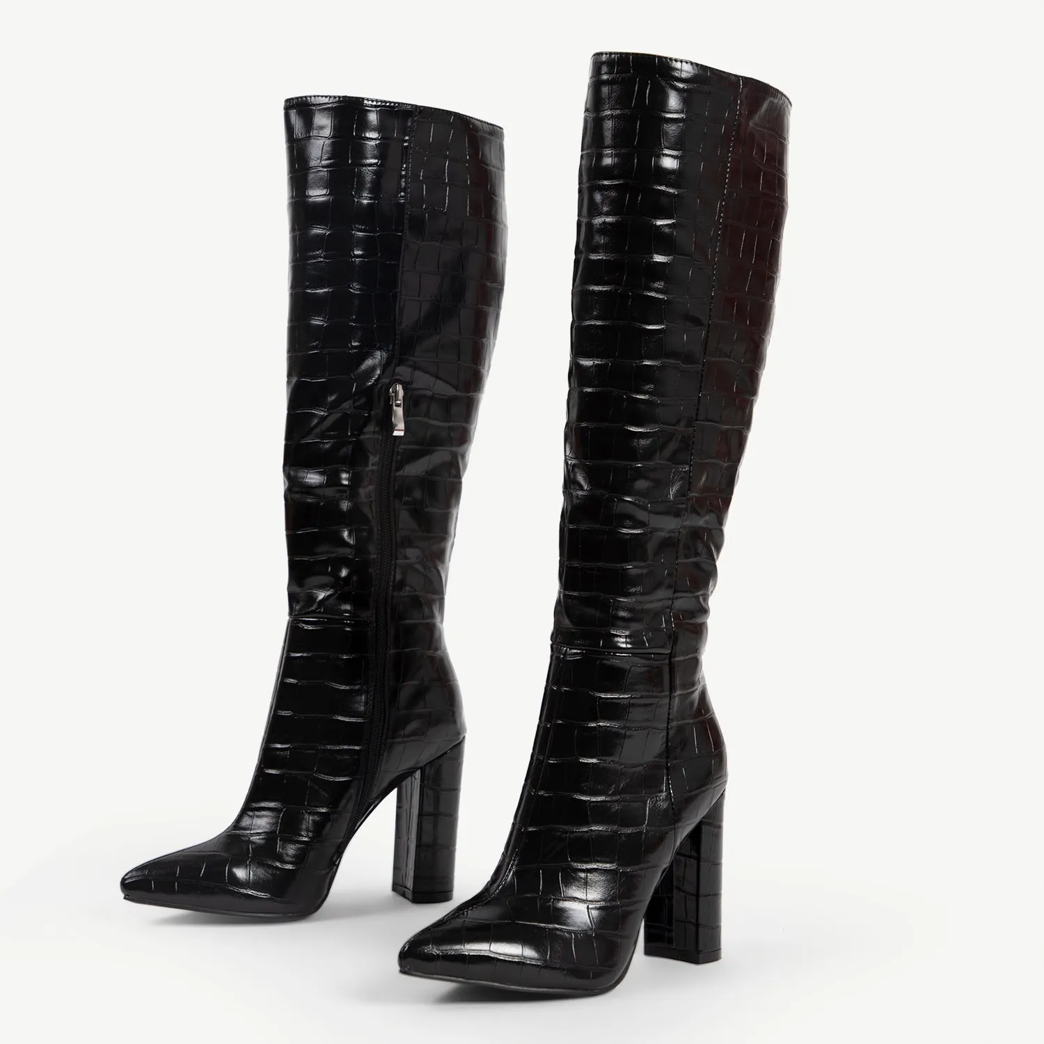 RAID Kennedia Long Boot in Black