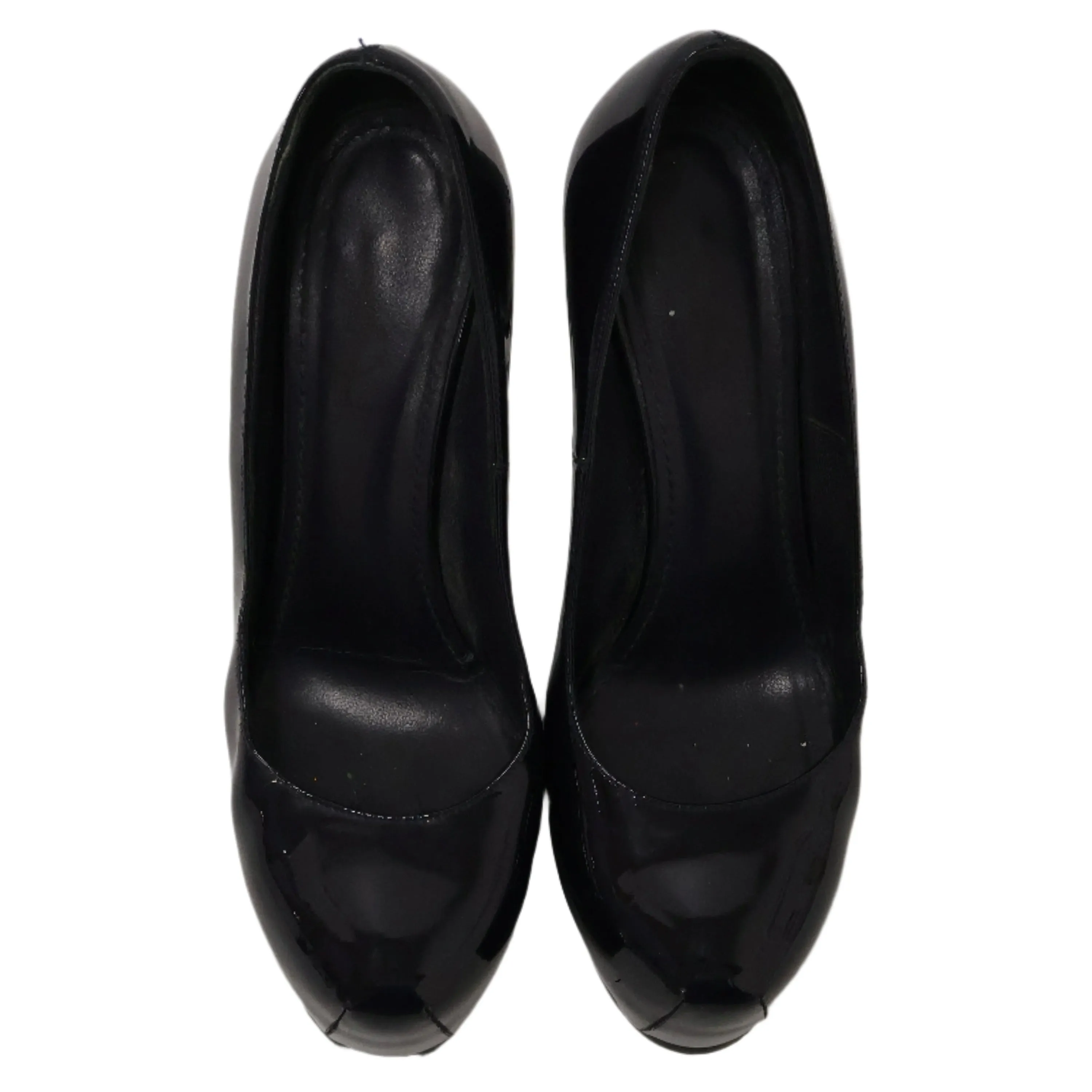 Saint Laurent Patent Tribtoo Black