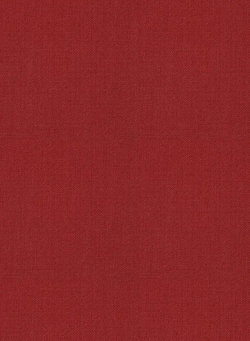 Scabal Ed Red Wool Jacket
