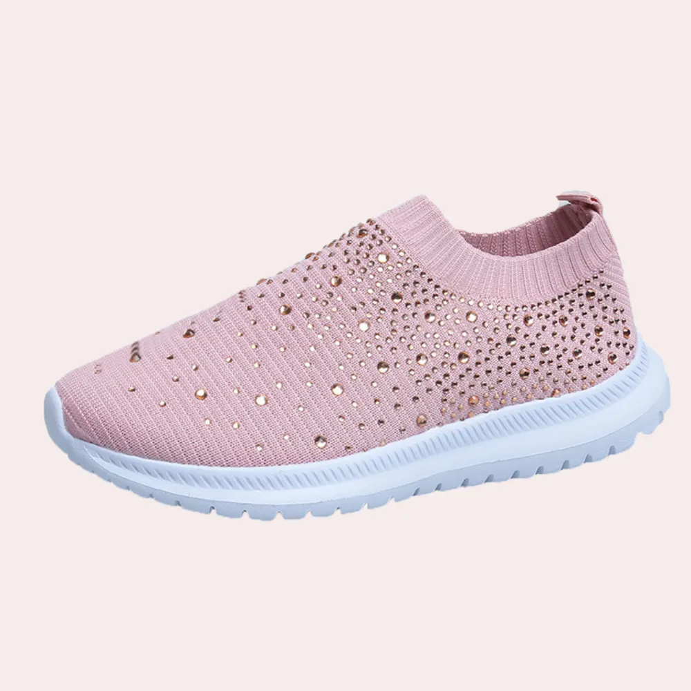 Slip-On Sneakers - Adorned Women'S Casual Shoes