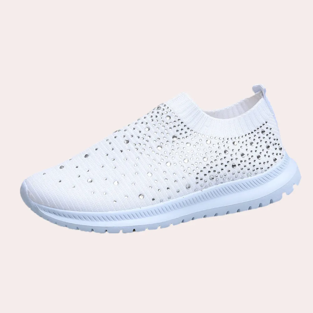 Slip-On Sneakers - Adorned Women'S Casual Shoes