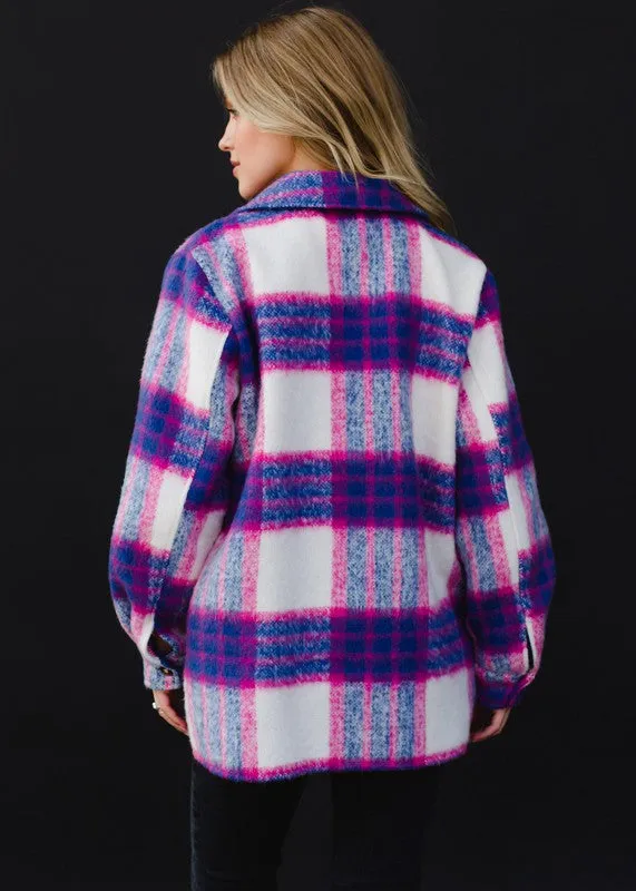 Starlit Night Plaid Jacket