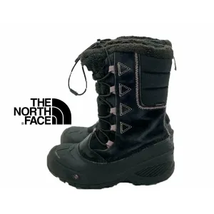 The North Face black Faux Fur Boots 200 Insulation Winter Size US3