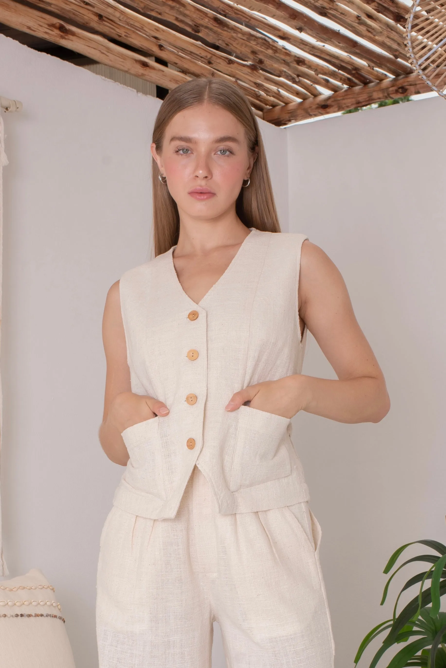 Two-piece Vest'