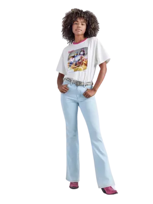 Wrangler x Barbie Ladies Ken Blue Westward Jean